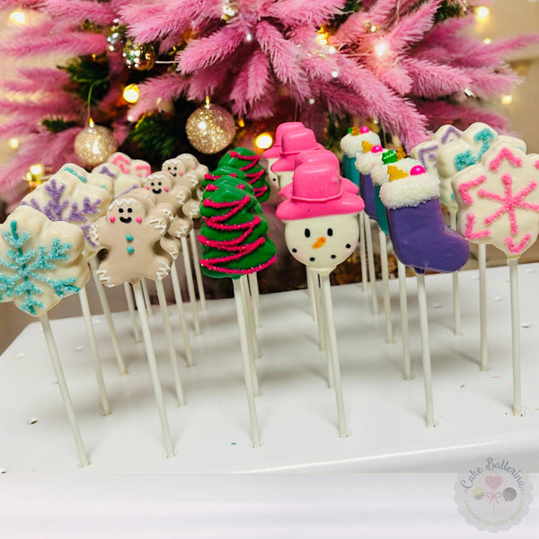 Merry & Bright Cake Pops-Cake Ballerina-Cake Pops