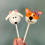 Paw-tee Dog Cake Pops-Cake Ballerina-Cake Pops
