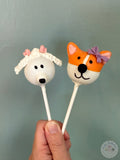 Paw-tee Dog Cake Pops-Cake Ballerina-Cake Pops