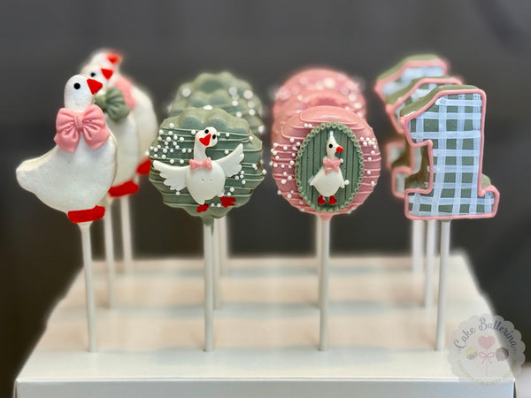 One Silly Goose Cake Pops-Cake Ballerina-Cake Pops