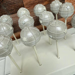 Disco Ball Cake Pops-Cake Ballerina-Cake Pops