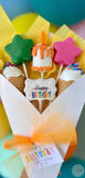 Happy Birthday Bouquet-Cake Ballerina-Cake Pops