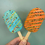 April Fools Broccoli Bar-Cake Ballerina-Cake Pops