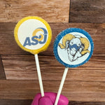 School Logo Cake Pops-Cake Ballerina-Cake Pops