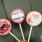 School Logo Cake Pops-Cake Ballerina-Cake Pops