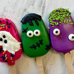 Halloween Cakesicles-Cake Ballerina-Cake Pops