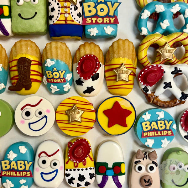 Toy Story Party Treats starting at-Cake Ballerina-Cake Pops
