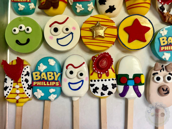 Toy Story Party Treats starting at-Cake Ballerina-Cake Pops