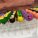 Luau, Summer Cake Pops-Cake Ballerina-Cake Pops