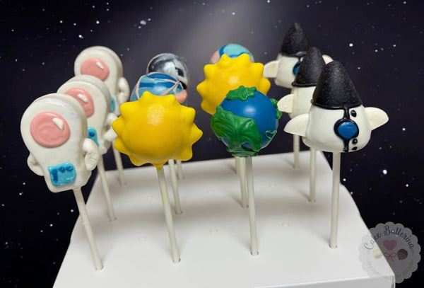 Space Cake Pops-Cake Ballerina-Cake Pops