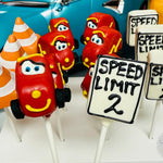 Disney Cars Cake Pops-Cake Ballerina-Cake Pops