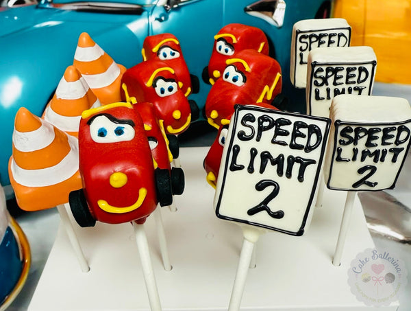 Disney Cars Cake Pops-Cake Ballerina-Cake Pops