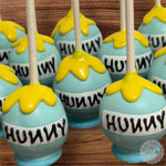 Winnie the Pooh Inspired Hunny Pots-Cake Ballerina-Cake Pops