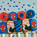Spiderman Party Package - 36 Treats-Cake Ballerina-Cake Pops