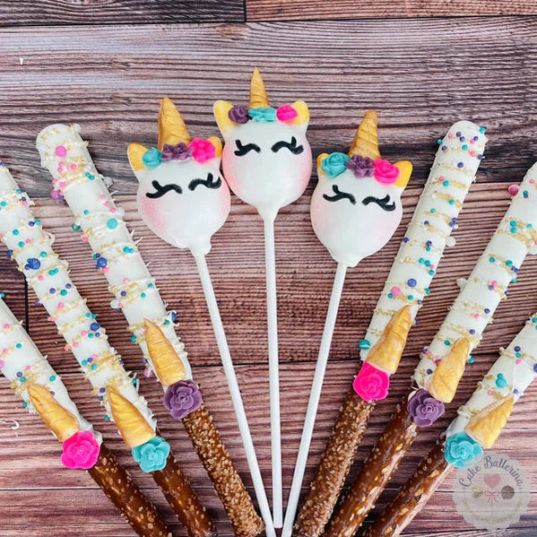 Unicorn Party Cake Pops-Cake Ballerina-Cake Pops