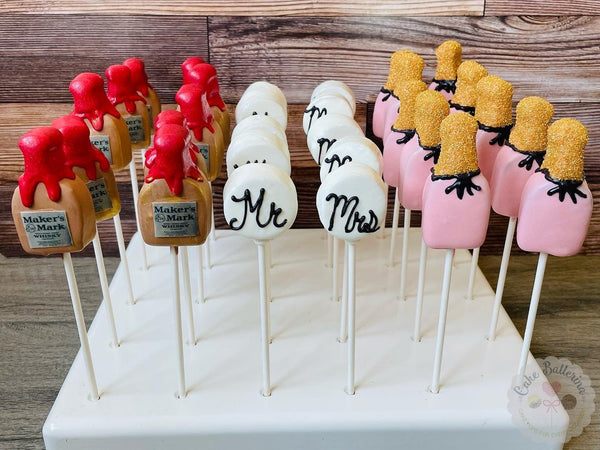 Mr. and Mrs. Cake Pops-Cake Ballerina-Cake Pops