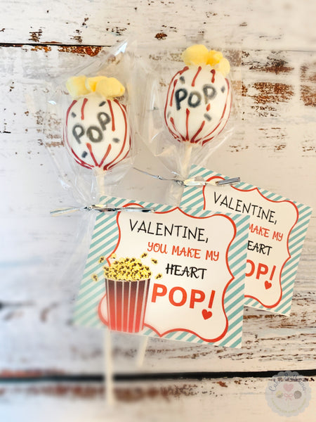 You make my Heart Pop-Cake Ballerina-Cake Pops