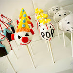 Circus cake pops-Cake Ballerina-Cake Pops