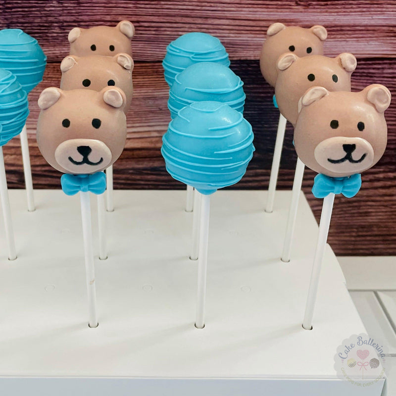Teddy Bear Cake Pops exclusive at Cake Ballerina