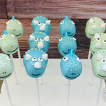 Dinosaur and Triceratops Cake Pop-Cake Ballerina-Cake Pops