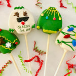 Christmas Ugly Sweater Cake Pops-Cake Ballerina-Cake Pops