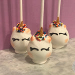 Unicorn Cake Pops-Cake Ballerina-Cake Pops