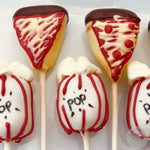 Pizza and Popcorn Cake Pops-Cake Ballerina-Cake Pops