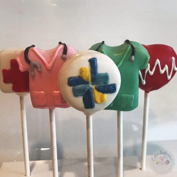 Medical - Nurse - Doctor Cake Pops-Cake Ballerina-Cake Pops