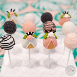 Teepee Cake Pops-Cake Ballerina-Cake Pops