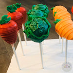 Gardening, Vegetable and Fruit Cake Pops-Cake Ballerina-Cake Pops