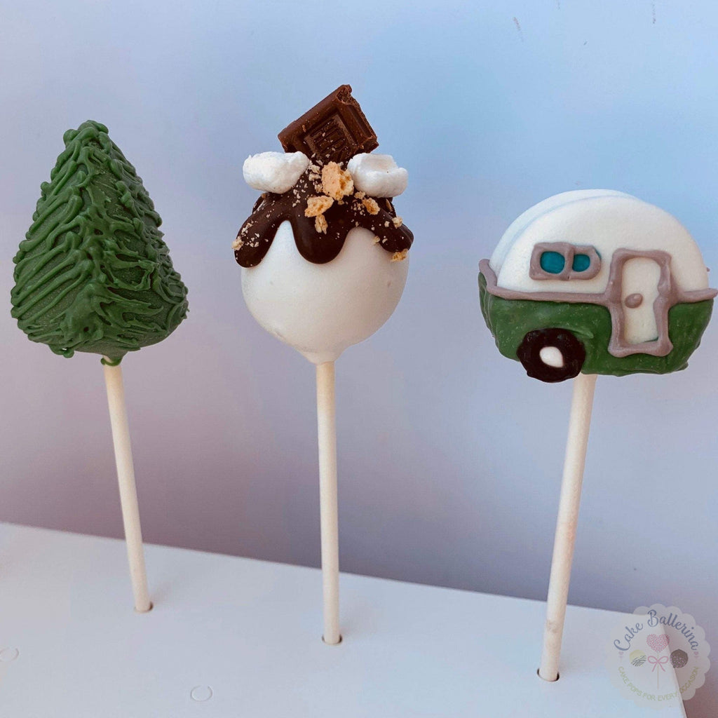 Camping Cake Pops exclusive at Cake Ballerina