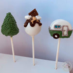 Camping Cake Pops-Cake Ballerina-Cake Pops