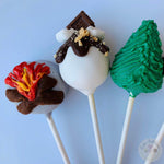 Camping Cake Pops-Cake Ballerina-Cake Pops