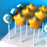 Moon and Stars Cake Pops
