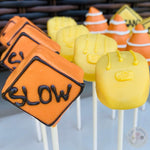 Construction Cake Pops-Cake Ballerina-Cake Pops