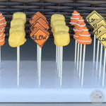 Construction Cake Pops-Cake Ballerina-Cake Pops
