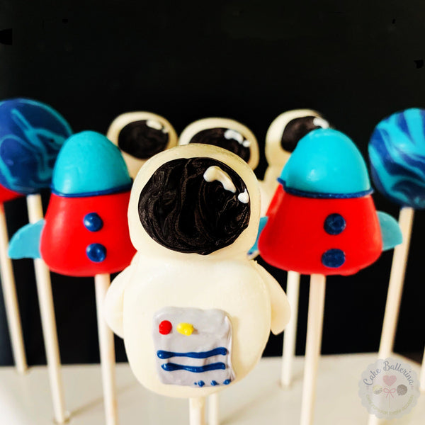 Astronaut, Space Cake Pops-Cake Ballerina-Cake Pops