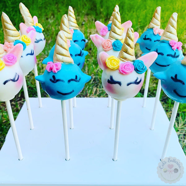 Unicorn & Narwhal Cake Pops-Cake Ballerina-Cake Pops