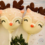 Reindeer Cake Pops-Cake Ballerina-Cake Pops