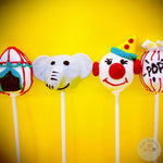 Circus cake pops-Cake Ballerina-Cake Pops