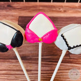 Lingerie, Bathing Suit Cake Pops-Cake Ballerina-Cake Pops