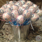 Gender Reveal Question Mark Cake Pops-Cake Ballerina-Cake Pops