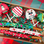 Ugly Christmas Sweater Gift Box-Cake Ballerina-Cake Pops