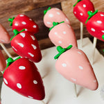 Strawberry Cake Pops-Cake Ballerina-Cake Pops
