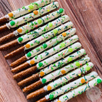 Jungle Themed Pretzel Rods-Cake Ballerina-Cake Pops