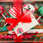 Ugly Christmas Sweater Gift Box-Cake Ballerina-Cake Pops