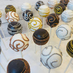 Gold and Silver Bling Cake Pops-Cake Ballerina-Cake Pops